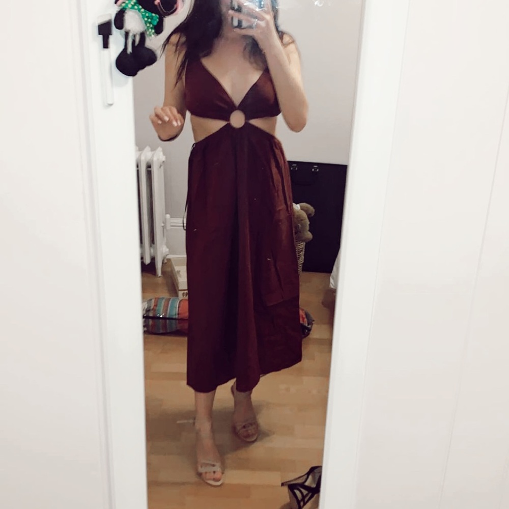 Maroon Long Dress
